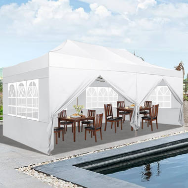 DreamDwell Home Upgraded Legs 10x20 Heavy Duty Pop Up Canopy Tent